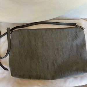 Joy Susan Crossbody Tote, brushed slate